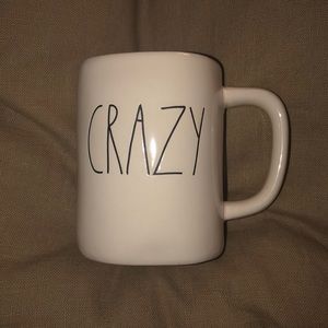 Rae Dunn CRAZY mug